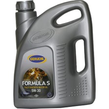 Gemaoil Formula S 5W-30 4 Litre Motor Yağı (Üretim Yılı: 2021)
