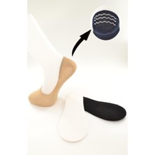 Ekmen Erkek 3 Lü Düz Renk Kaymaz Slikon Bantlı Babet