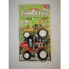 Nizam Çiftlik Serisi Ikili Traktör Farmer Toys