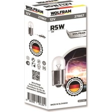 Wolfram R5W 67 Ampul 1 Adet