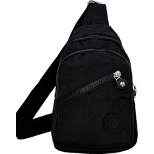 Gobi Unisex Kipling Krinkıl Üç Bölmeli Çapraz Askılı Omuz ve Bel Çantası