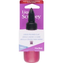 Sculpey Liquid Sıvı Polimer Kil 30 Ml. Metalik Lal Kırmızı