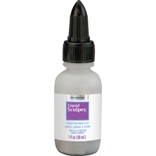 Sculpey Liquid Sıvı Polimer Kil 30 Ml. Gümüş