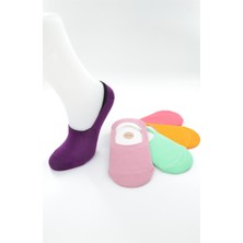 Dode Flora 5 Li Kadın Renkli Klasik Babet Çorabı (36-41)