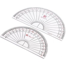 What For 3x2 Parça 180 Derece Iletki Açı Ölçüm Cetvelleri Okul Malzemeleri (Yurt Dışından)