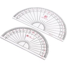 What For 3x2 Parça 180 Derece Iletki Açı Ölçüm Cetvelleri Okul Malzemeleri (Yurt Dışından)