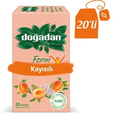 Doğadan Form Kayısılı Karışık Bitki Çayı 36 gr