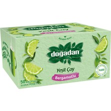 Doğadan Yeşilçay Bergamot Aromalı 50LI