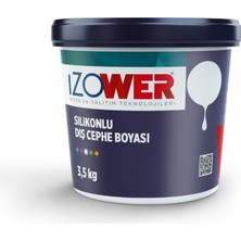 Izower Silikonlu Dış Cephe Boyası - Beyaz