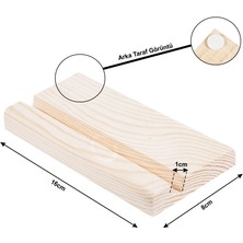 X-Perk Ahşap Tablet Telefon Tutucu Standı Koli 30 Adet