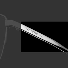 Veithdia Polarize Lens UV400 Kare Retro Güneş Gözlüğü (Yurt Dışından)