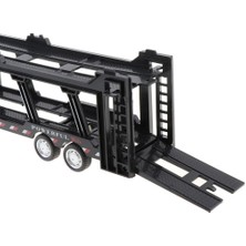 Fenteer 1:50 Metal Sürtünme Powered Transport Araba Taşıyıcı Kamyon Oyuncak Hediyeler Kırmızı (Yurt Dışından)