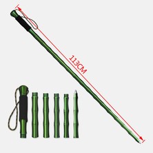 Aututer Ultralight Trekking Direkleri Ayarlanabilir Yürüyüş Yapı Dağcılık Sırt Çantasıyla Yeşil (Yurt Dışından)