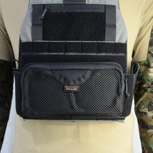 Aututer Çanta Eklemek Modüler Organizatör Admin Kılıfı Utility Gadget Dişli Çanta Avcılık Siyah (Yurt Dışından)