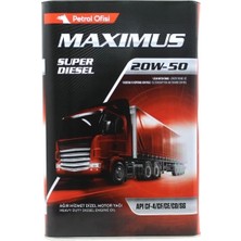 Petrol Ofisi Maximus Super Diesel 20W-50 Motoryağı ( Üretim Yılı: 2022 )