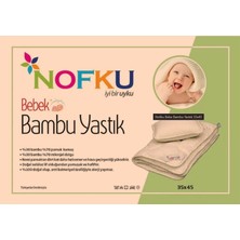 Nofku Bebe Bambu Yastık 35 x 45 cm