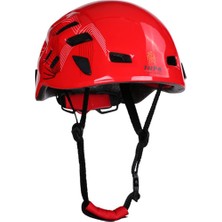 Mimgo Tırmanma Kask Açık Dağcılık Kayak Rappelling Resuce Kırmızı (Yurt Dışından)