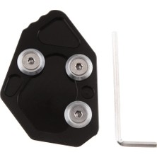 Dharry Bmw K1300S / R 2009-2014 Siyah Için Kickstand Ayak Yan Standı Uzatma Pedi (Yurt Dışından)