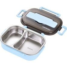 Bilu Store Isı Yalıtımı Bento Kutusu Sofra Seti Taşınabilir Öğle Yemeği Kutusu (Yurt Dışından)
