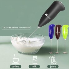 Keluofu Süt Frother El Foamer Kahve Makinesi Yumurta Çırpıcı Çikolata/cappuccino Karıştırıcı Mini Taşınabilir Blender Mutfak Çırpma Aracı (Yurt Dışından)