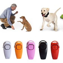 Keluofu 2'si 1 Arada Pet Clicker Köpek Eğitim Düdüğü Cevap Kartı Evcil Hayvan Eğitmeni Yardımcı Kılavuz (Yurt Dışından)