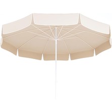 Masho Trend 2 Metre Tek Renk Polyester Kumaş Plaj Şemsiyesi - 2 Metre Balkon Şemsiyesi + Bidon - Bahçe Şemsiyesi