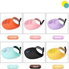 Hapais Güneş Fan Visor Şapkası - Siyah (Yurt Dışından)