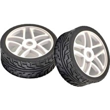 Avocado Rc Araba Kauçuk Lastik, 4 Adet 1/8 Rc Lastik Hsp Hobao Traktör Kamyon İçin 1/8 Rc Araba Siyah (Yurt Dışından)
