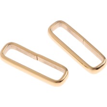 Aling 5 Adet Izle Kayış Tutucu Yüzük Kayışı Döngü Yüzük Tutucu Toka Accs 18MM-24MM Altın 24MM (Yurt Dışından)