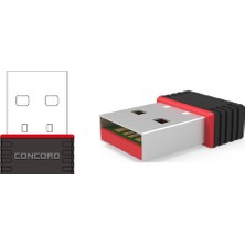 Concord 300 Mbps USB Wifi Alıcı Adaptör Tak Çalıştir