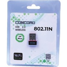 Concord W-1 Realtek 300 Mbps Wifi USB Adaptör
