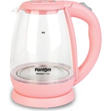 Fantom Fokurdak Kt 4000 Cam Su Isıtıcısı Pembe