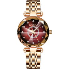 Seno Kuvars Kadın Saatleri - Kırmızı 30.3 x 9.5 mm. (Yurt Dışından)
