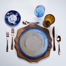 Bonna Porselen Harena Gourmet  27CM  Servis Tabağı 6'lı