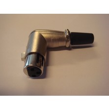 Asian Tech Store Xlr Dişi Konnektör 90 Derece
