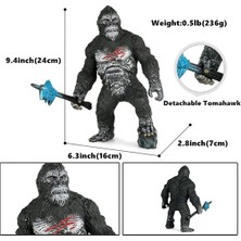 Leca Godzilla Vs King Kong Gorilla Aksiyon Figürü Oyuncak (Yurt Dışından)