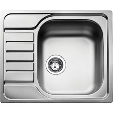 Teka CLASSIC 1B ½ D 580.500 Ankastre Sağ Damlalıklı Eviye Paslanmaz Çelik 58 cm 40133222