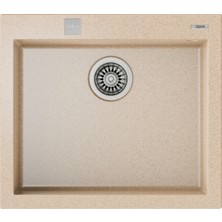Teka FORSQUARE 50.40 TG AVENA BEIGE Ankastre Kumanda Sifonlu Granit Eviye Bej 50 cm 115230007