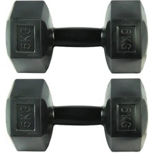 Arben Tedarik ArbenTedarik 5 Kg X 2 Adet 10 Kg Dambıl Seti 10 KG Dumbell Set Fitness Set