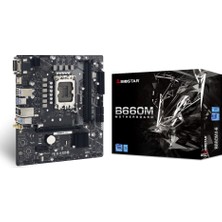 Biostar B660MX/E Ddr4 S+V+Gl 1700P