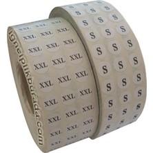 FDM Beden Etiketi L (1 Rulo 3500 Adet)