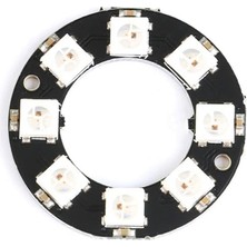 Alkatronik 8 Bit Neopixel Halka Ring WS2812B 5050 Rgb LED Modül Full Color