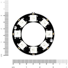 Alkatronik 8 Bit Neopixel Halka Ring WS2812B 5050 Rgb LED Modül Full Color