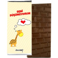 Chocolato Seni Düşünüyorum 100 gr Sütlü Tablet Çikolata