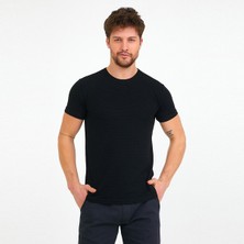 Slazenger BAILEY I Erkek Tişört Siyah