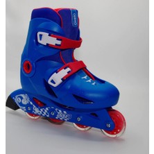 Oxelo Çocuk Pateni Mavi Frenli Paten EN13843 Sertifikalı Play 3 Oxelo Meridyendukkan