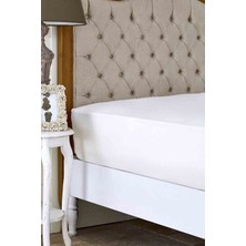 Karaca Home Ekru %100 Pamuk Düz Tek Kişilik Çarşaf 160 cm x 240 cm