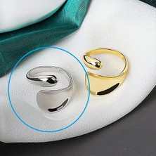 Tonstyle TS001349   Modern Tasarım 925 Ayar Gümüş Kadın Yüzük