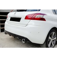 MKG Peugeot 308 Race Difüzör Egzoz Görünümlü Piano Black 2013+