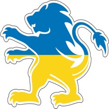 Ukrayna-Ukraine-Bayrak STICKER-18099